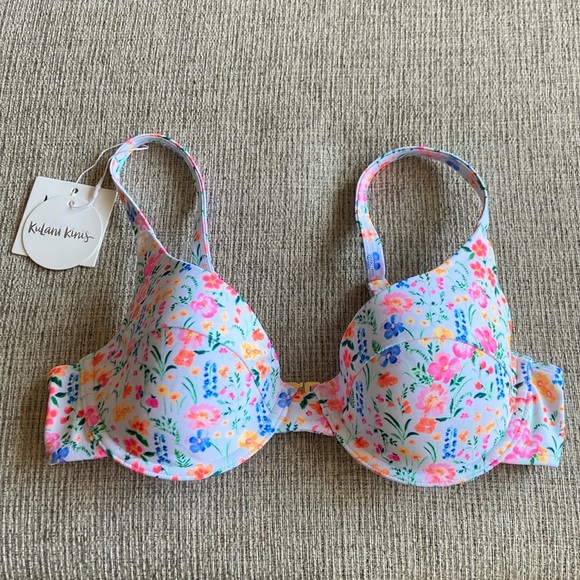 Kulani Kinis Padded Underwire Bra Bikini Top - Picture 4 of 11